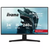 Moniteur 23.8 Fast IPS 240 Hz - Full HD 1920 x 1080 px - 0.3 ms - DisplayPort HDMI - HP intégrés - Bords extra-fins